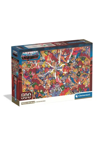 Puzzle 500 Impossible Masters Of The Universe Clementoni
