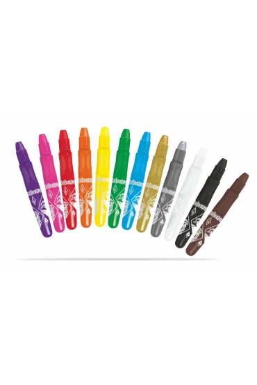 Patio Kredki �elowe wykr�cane Colorino Kids Frozen 12 kolor�w