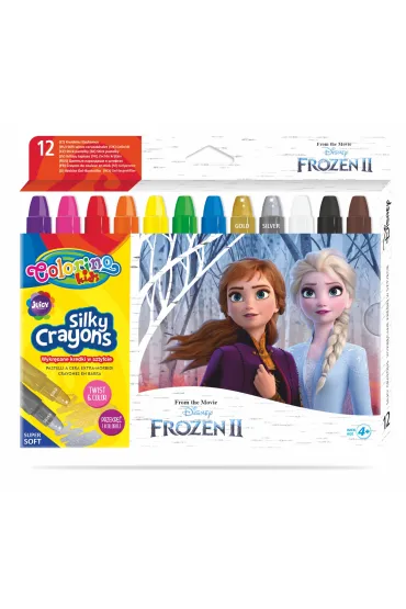 Patio Kredki �elowe wykr�cane Colorino Kids Frozen 12 kolor�w