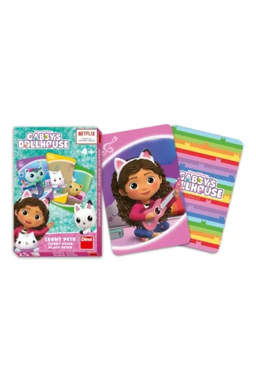 Karty Czarny Piotru� - Koci Domek Gabi Dino Toys