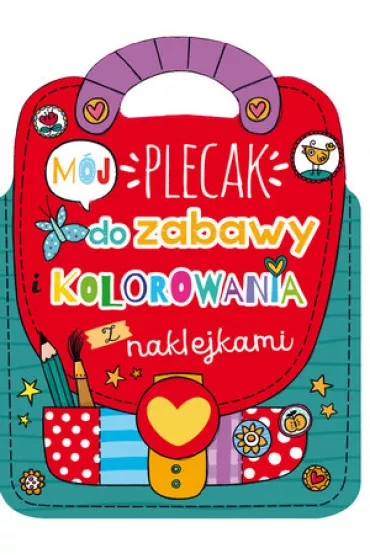 M�j plecak do zabawy i kolorowania z naklejkami