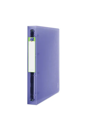 Elba Segregator ringowy oxford 2nd life pp a4+/40mm/4r miks kolor�w przejrzysty
