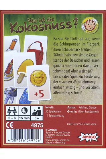 Gdzie jest orzech kokosowy? (Wo ist die Kokosnuss?)