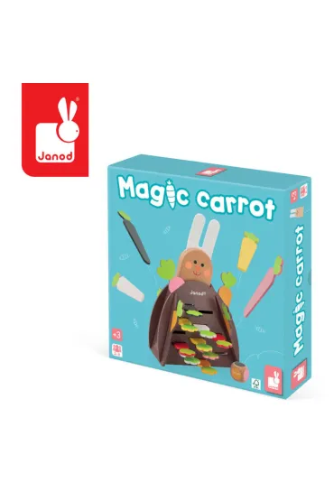 Gra strategiczna Magiczna marchewka 3+ Janod