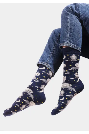 Skarpetki bawe�na organiczna nocne wilki 36-41