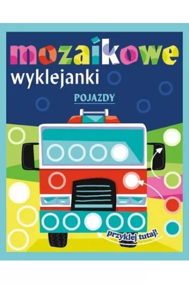 Pojazdy. Mozaikowe wyklejanki TREFL