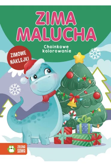 Choinkowe kolorowanie. Zima malucha