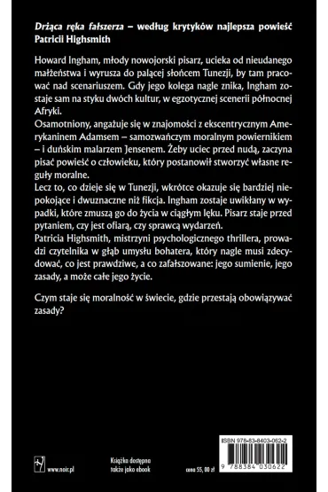 Dr��ca r�ka fa�szerza - Patricia Highsmith