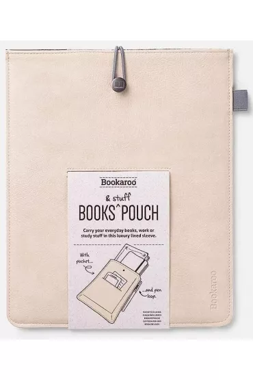 If Bookaroo Books & Stuff etui na ksi��k� kremowe