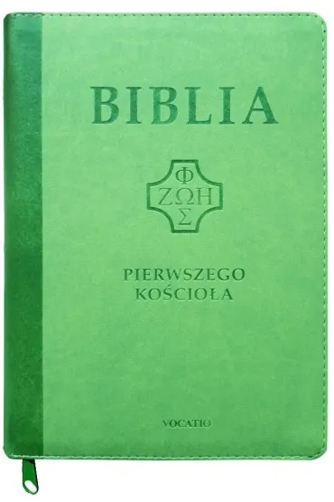 Biblia pierwszego Ko�cio�a z paginat. suwak ziele�