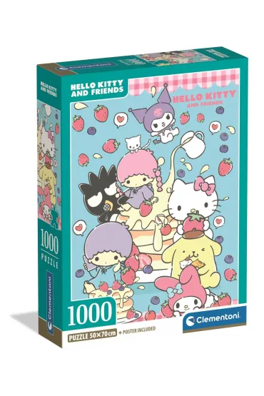 Puzzle 1000 Hello Kitty Clementoni