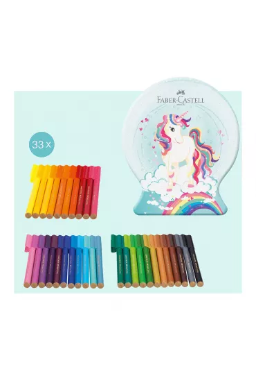 Faber-Castell Flamastry Connector 33 szt.
