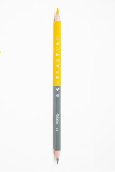 Patio Kredki o��wkowe tr�jk�tne Colorino Kids + temper�wka Mickey 24 kolor�w