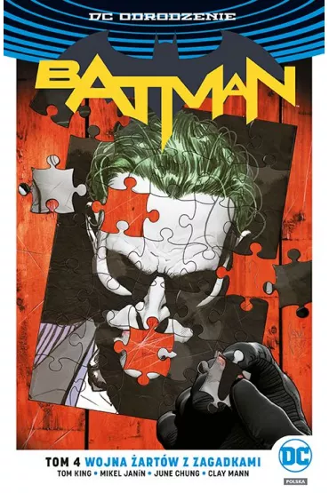 DC Odrodzenie Wojna �art�w z Zagadkami. Batman. Tom 4 - Mikel Janin, Clay  Mann, Tom King