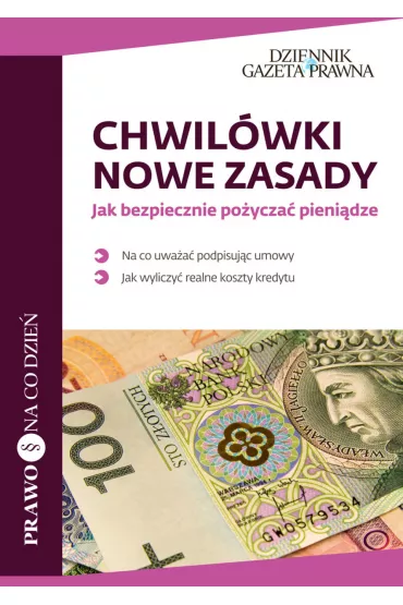 eBook Chwil�wki. Nowe zasady. Jak bezpiecznie po�ycza� pieni�dze pdf - Patryk S�owik
