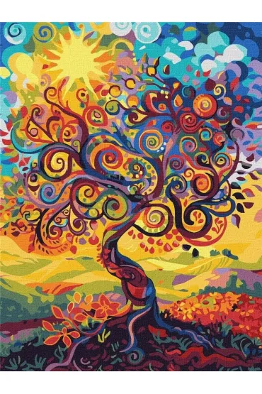 Ideyka Malowanie po numerach - Drzewo �ycia 30x40cm