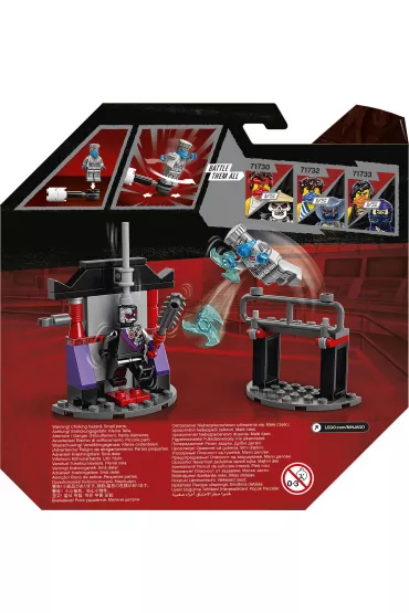 LEGO NINJAGO Epicki zestaw bojowy - Zane kontra Nindroid 71731
