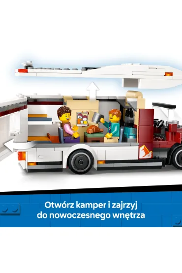 LEGO City Wakacyjny kamper pe�en przyg�d 60454