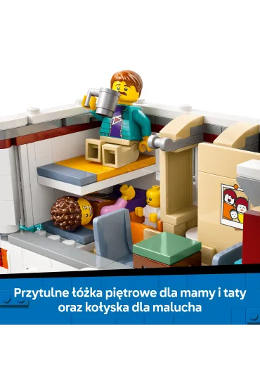 LEGO City Wakacyjny kamper pe�en przyg�d 60454