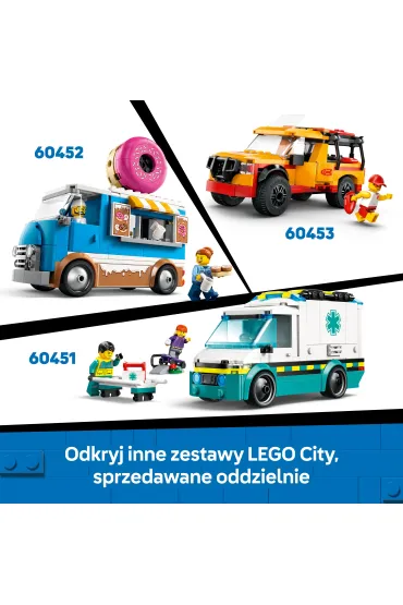 LEGO City Wakacyjny kamper pe�en przyg�d 60454
