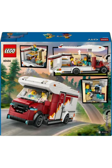 LEGO City Wakacyjny kamper pe�en przyg�d 60454