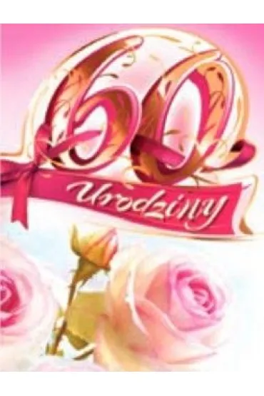 Art Nuvo Karnet 60 urodziny
