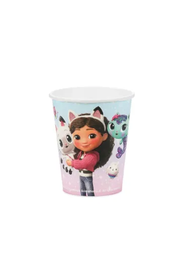 Kubeczki Koci Domek Gabi, mix 6 x 250 ml 6 szt.