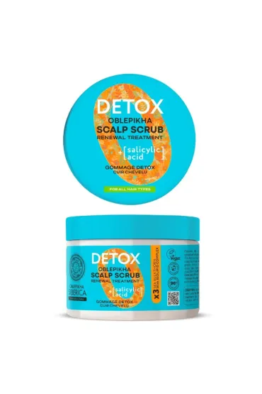Natura Siberica Oblepikha Scalp Scrub peeling do sk�ry g�owy Detox 300 ml