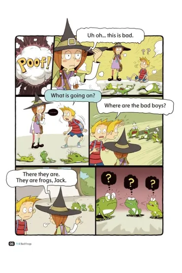 Magic Adventures Level 1. Cz�� 4. Bad Frogs + CD