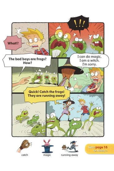 Magic Adventures Level 1. Cz�� 4. Bad Frogs + CD