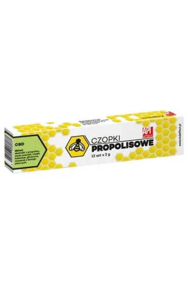 Cbd Effect API Effect Czopki Propolisowe CBD 12 szt.