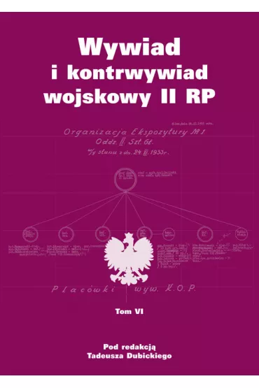 Wywiad i kontrwywiad wojskowy II RP. Z dzia�alno�ci Oddzia�u II SG WP. Tom 6 - Tadeusz Dubicki