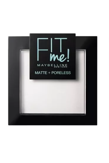 Maybelline Fit Me Matte Poreless Pressed Powder puder matuj�cy do twarzy w kompakcie 090 Translucent 9 g