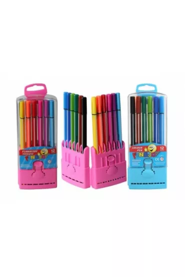 Titanum Flamastry tr�jk�tne FUN&JOY 12 szt.