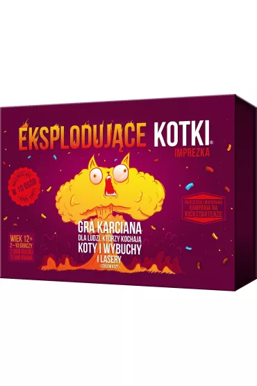 Eksploduj�ce Kotki. Imprezka - Matthew Inman, Shane Small, Elan Lee