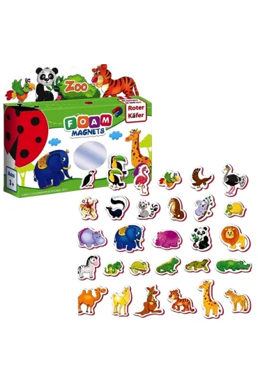 Foam Magnets. Zoo Roter Kafer