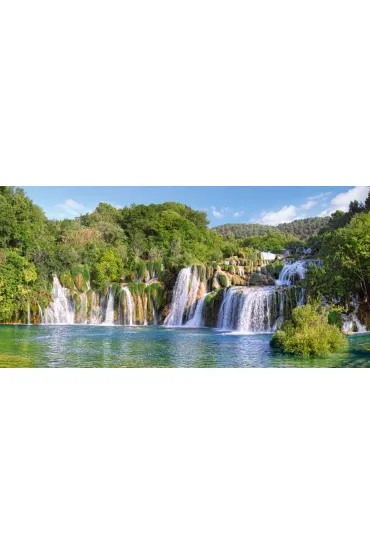 Puzzle 4000 el. Wodospady Krka, Chorwacja Castorland