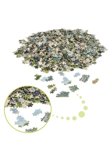 Puzzle 4000 el. Wodospady Krka, Chorwacja Castorland