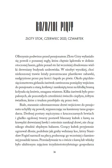 Z�ote g�ry. Nadkomisarz Laurentowicz. 1 - Klaudiusz  Szyma�czak