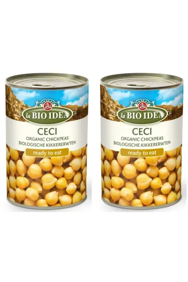 La Bio Idea Ciecierzyca konserwowa Zestaw 2 x 400 g Bio
