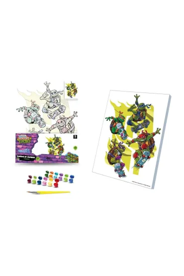 Qbee Malowanie po numerach 30x40cm ��wie Ninja