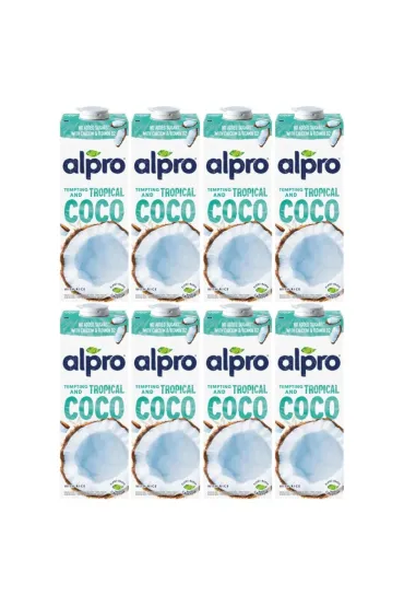 Alpro Nap�j kokosowy z dodatkiem ry�u zestaw 8 x 1 l