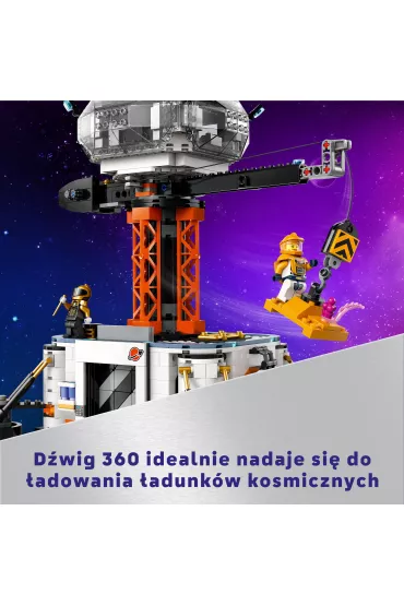 LEGO City Stacja kosmiczna i stanowisko startowe rakiety 60434