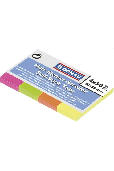 Biella Zak�adki indeksuj�ce 20x50mm 4x50K