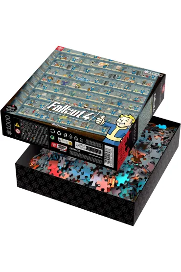 Puzzle 1000 el. Fallout 4 Perk Poster Good Loot