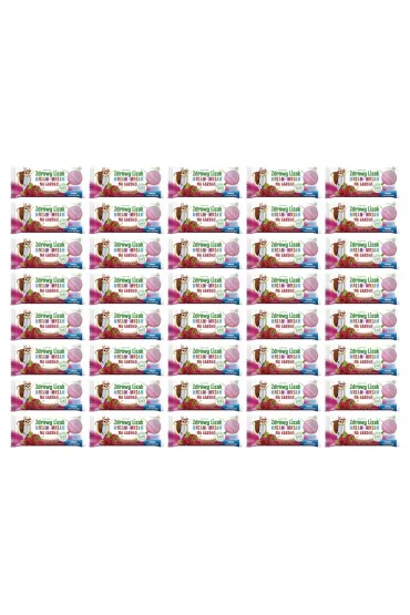 Starpharma Lizak o smaku malinowym na gard�o bezglutenowy Suplement diety Zestaw 40 x 6 g