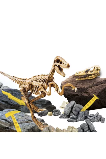 Ma�y Geniusz - Superkit Velociraptor Lisciani