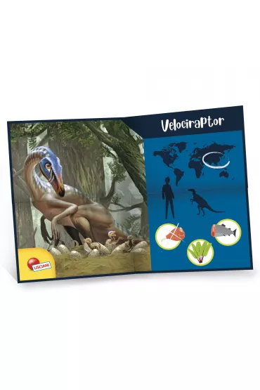 Ma�y Geniusz - Superkit Velociraptor Lisciani