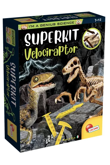 Ma�y Geniusz - Superkit Velociraptor Lisciani