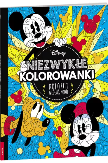 Disney. Niezwyk�e kolorowanki. Koloruj wed�ug kodu